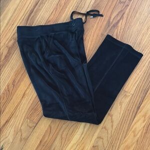 Women’s Velour Black Pants